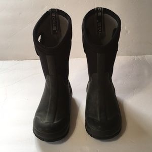 Boys Black Waterproof Classic High Bogs Size 11